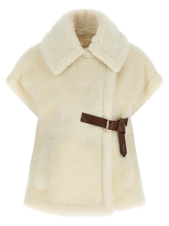 26FW 막스마라 케이프 2624736212600001 White