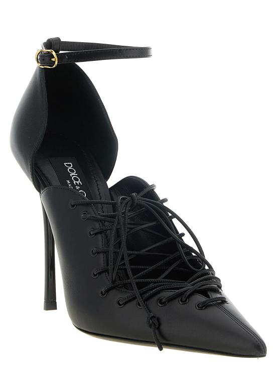 26FW 돌체앤가바나 힐/펌프스 CD2019A3P2780999 Black - DOLCE & GABBANA