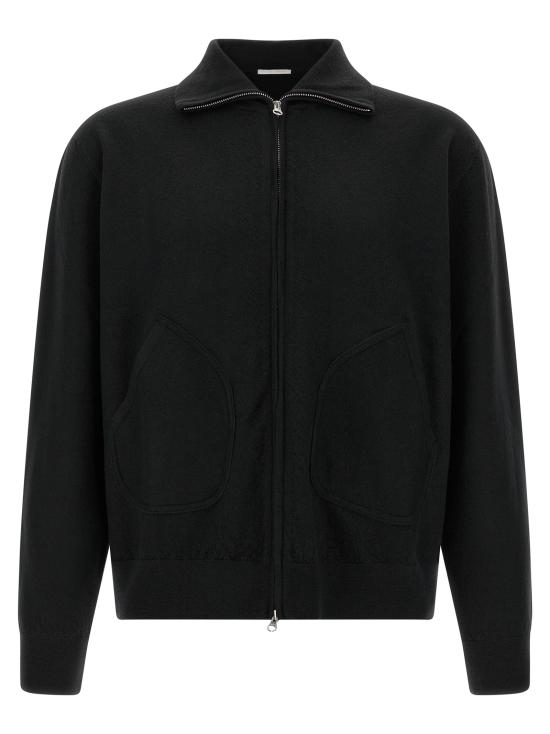 26FW 올리버 라투기 집업 니트 U205WOROVIGO Black