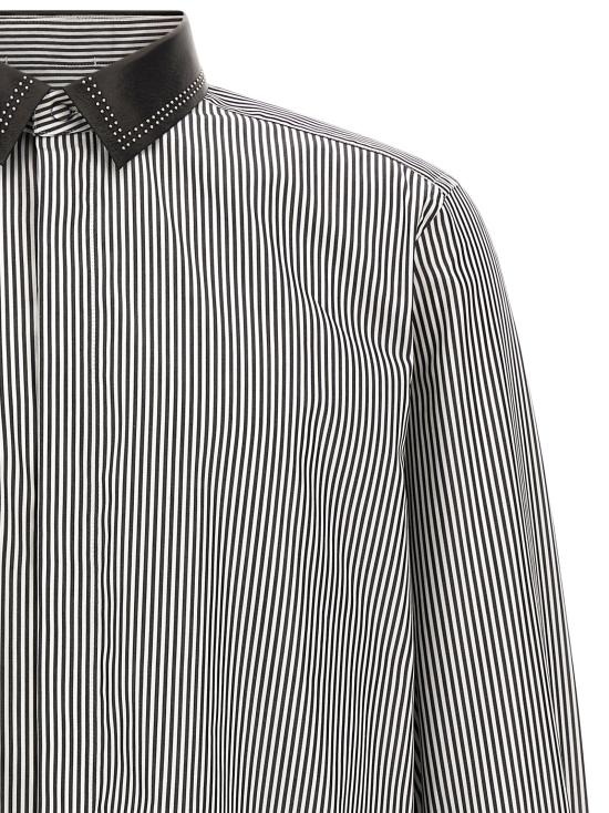 26FW 톰포드 긴팔 셔츠 HRN012FMC367WNF White Black - TOMFORD