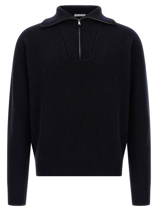 26FW 올리버 라투기 집업 니트 U228WSNAVY Blue