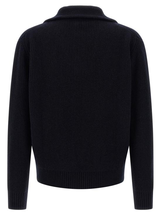 26FW 올리버 라투기 집업 니트 U228WSNAVY Blue - OLIVER LATTUGHI