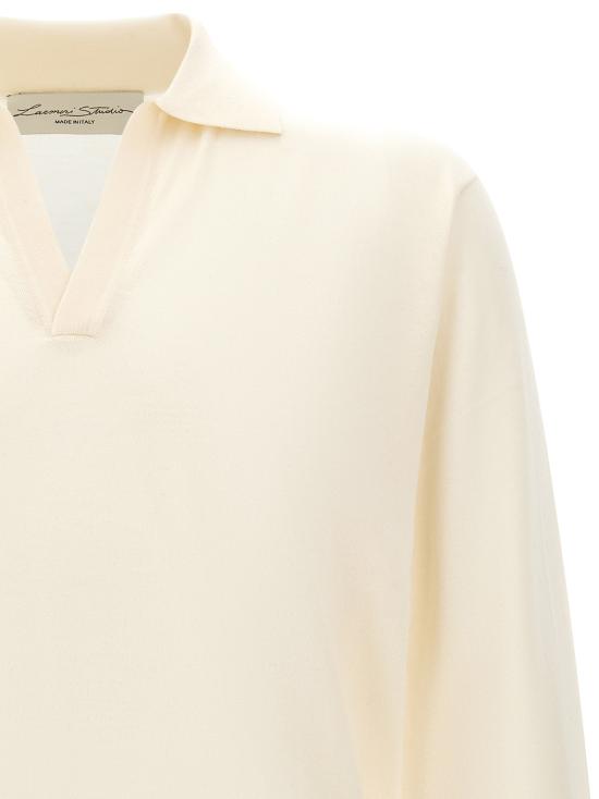 26FW LARMERI STUDIO 폴로 티셔츠 PR54248T12 White - LARMERI STUDIO