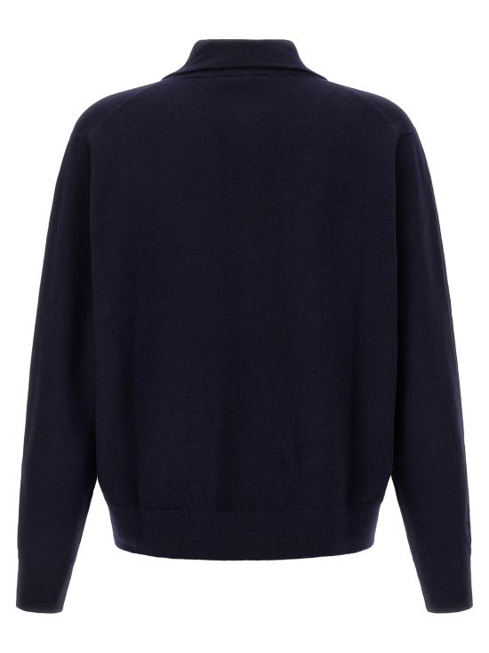 26FW 올리버 라투기 집업 니트 U205WORENO Blue - OLIVER LATTUGHI