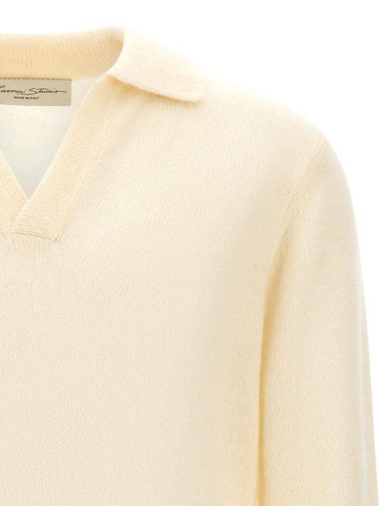 26FW LARMERI STUDIO 폴로 티셔츠 PR54216K12 White - LARMERI STUDIO