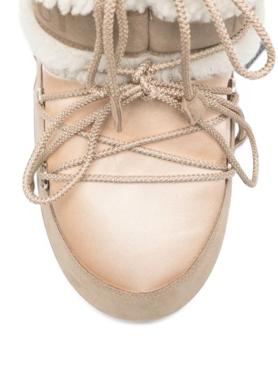 26FW 문부츠 아이콘 나일론 로우 부츠 80D1409910 JL01 BEIGE - MOON BOOT