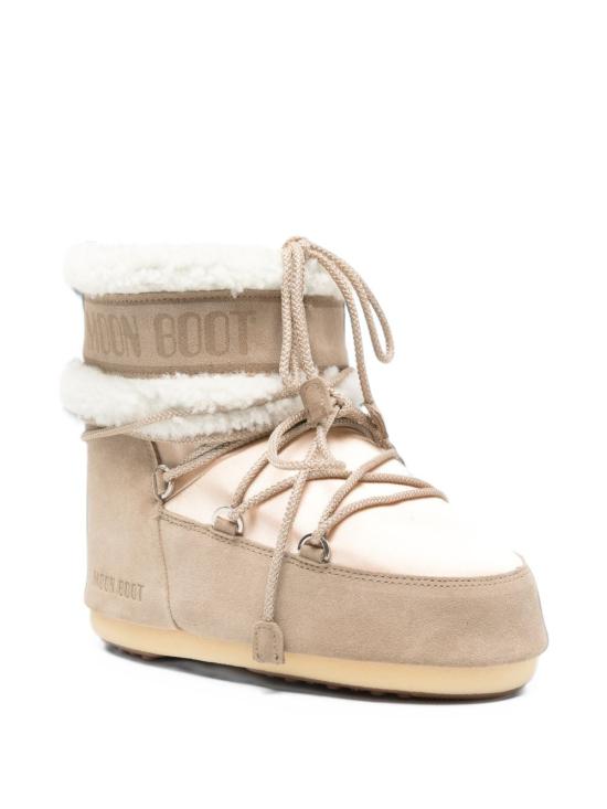 26FW 문부츠 아이콘 나일론 로우 부츠 80D1409910 JL01 BEIGE - MOON BOOT