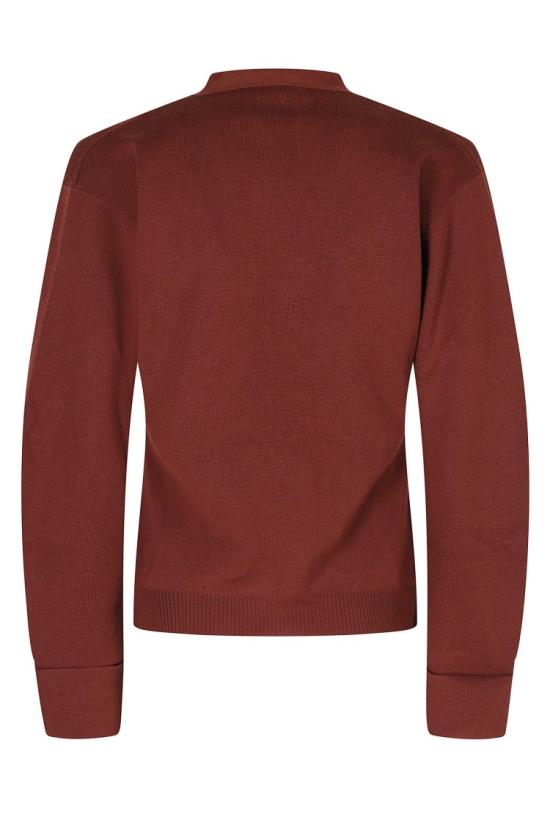 26FW 에리카 카발리니 니트웨어 P6WA23 099 Brown - ERIKA CAVALLINI