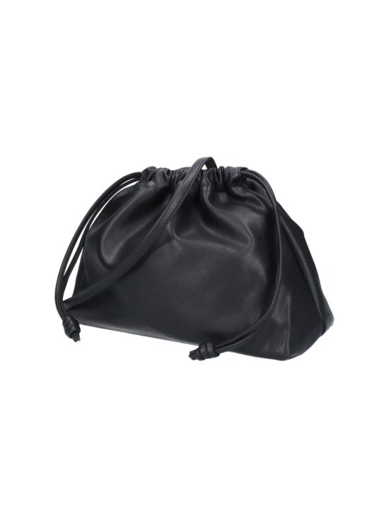 26FW 더프랭키샵 클러치/파우치 MORGAN LEATHER SMALL POUCH BLACK - THE FRANKIE SHOP