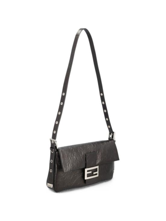 26FW 펜디 바게트 소프트 라지 백 8BR850B14M F0QA1 BLACK - FENDI