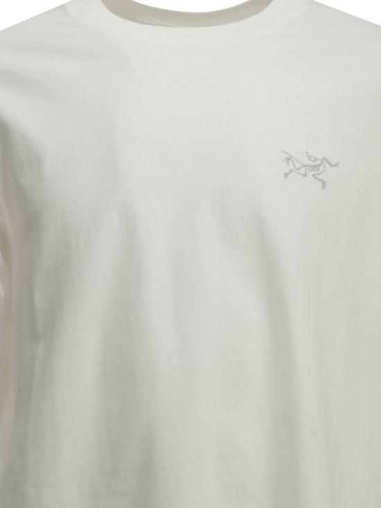 26FW 아크테릭스 탑 X000010702KRAGG CTN EMB SSWHITE LIGHT - ARC`TERYX