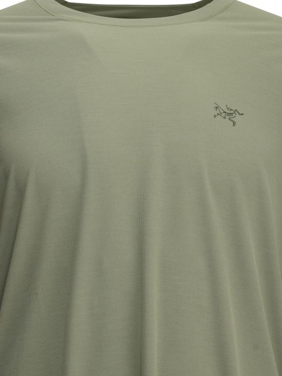 26FW 아크테릭스 코맥 로고 허니콤 크루넥 티셔츠 X000010291CORMAC CREW LSHABITAT Green - ARC`TERYX
