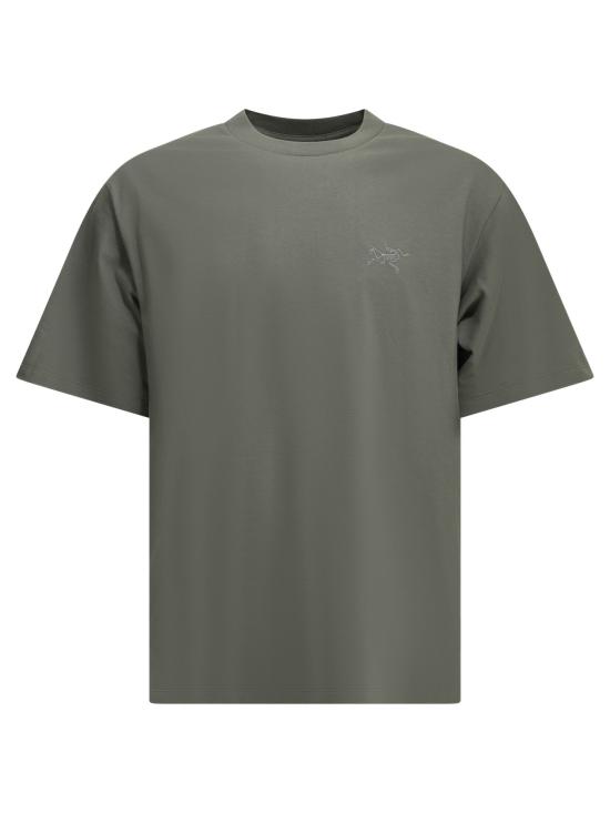 26FW 아크테릭스 탑 X000010702KRAGG CTN EMB SSVOID Grey