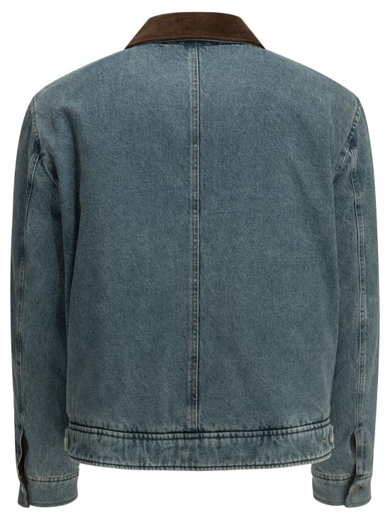 26FW 아미 자켓 HJK922 DE0046480 Light blue - AMI