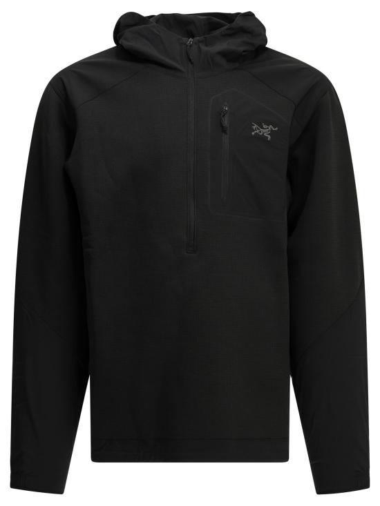 26FW 아크테릭스 긴팔 티셔츠 X000008443KONSEAL PO HDYBLACK