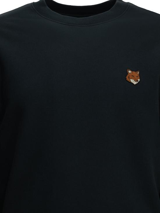 26FW 메종키츠네 폭스 헤드 레귤러 폴로 티셔츠 PM00303KM03400413 Blue - MAISON KITSUNE