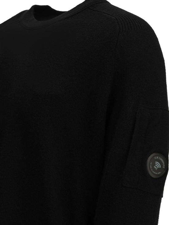 26FW 씨피 컴퍼니 니트웨어 21CMKN085A110149A999 Black - C.P. COMPANY