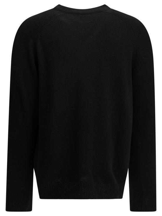 26FW 씨피 컴퍼니 니트웨어 21CMKN085A110149A999 Black - C.P. COMPANY