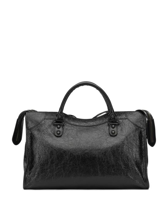 26FW 발렌시아가 르 시티 백 8657602ACFH1000 Black - BALENCIAGA