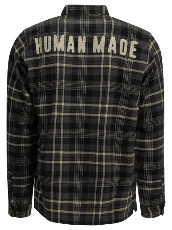 26FW 휴먼메이드 긴팔 셔츠 HM32SH007BLACK - HUMANMADE