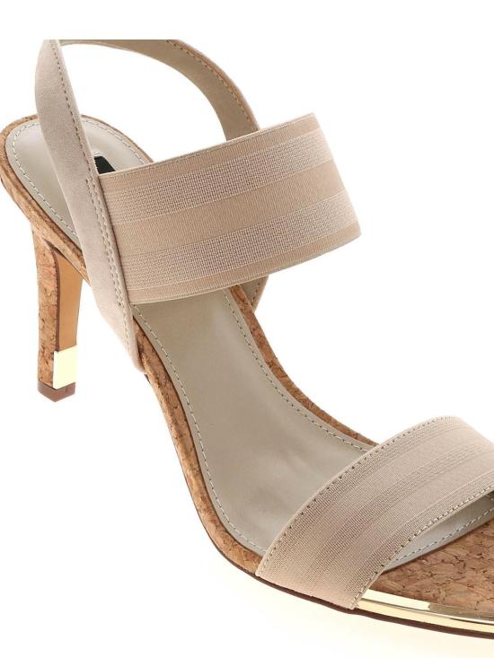  디케이엔와이 샌들 K1046991TEXTUREDELASTIECRUECR BEIGE - DKNY