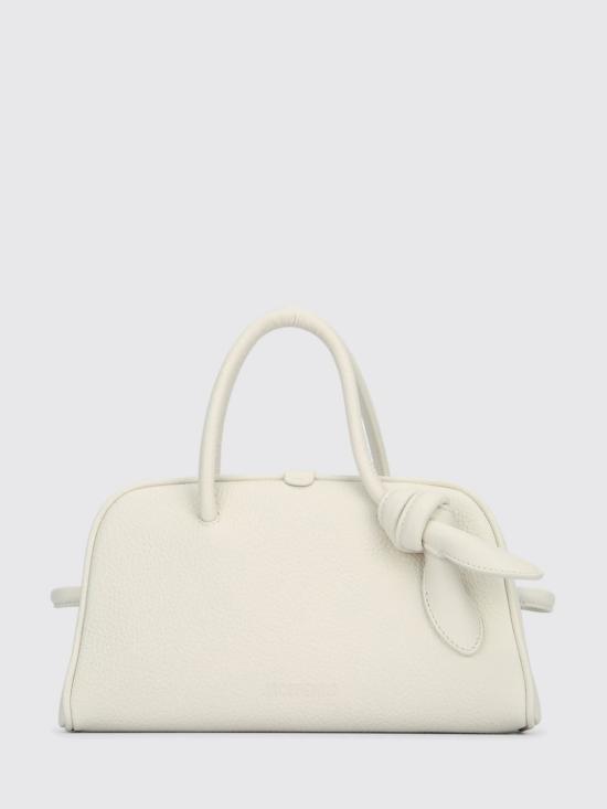 26FW 자크뮈스 TURISMO 투리스모 소프트 스몰 볼링 토트벡 BAW00416AC03A03 115 White