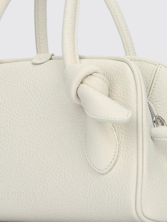 26FW 자크뮈스 TURISMO 투리스모 소프트 스몰 볼링 토트벡 BAW00416AC03A03 115 White - JACQUEMUS