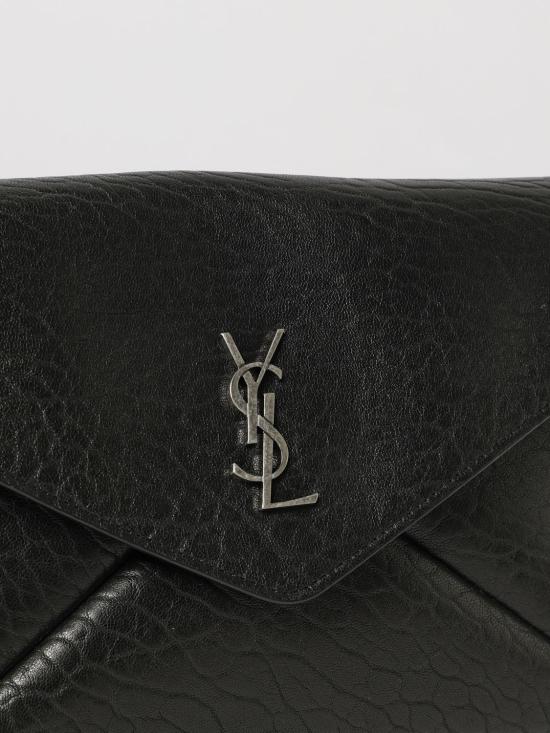 26FW 생로랑 카산드라 라지 엔벨로프 파우치 778181AACIA 1000 Black - SAINT LAURENT