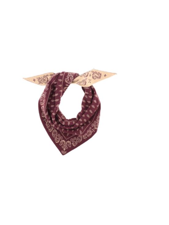 26FW 게스트 인 레지던스 머플러/스카프 A25210AL FIG CAMEL Burgundy - GUEST IN RESIDENCE