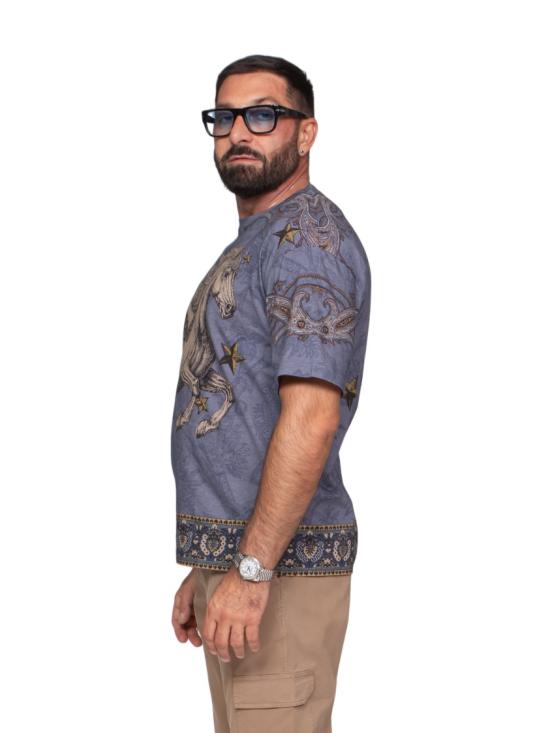 26FW 에트로 반팔 티셔츠 MRMA004 AK13Y Neutrals - ETRO