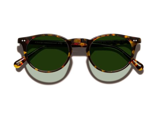 26SS 모스콧 선글라스 호피무늬 Or-Fra-S 원형 아세테이트 - MOSCOT