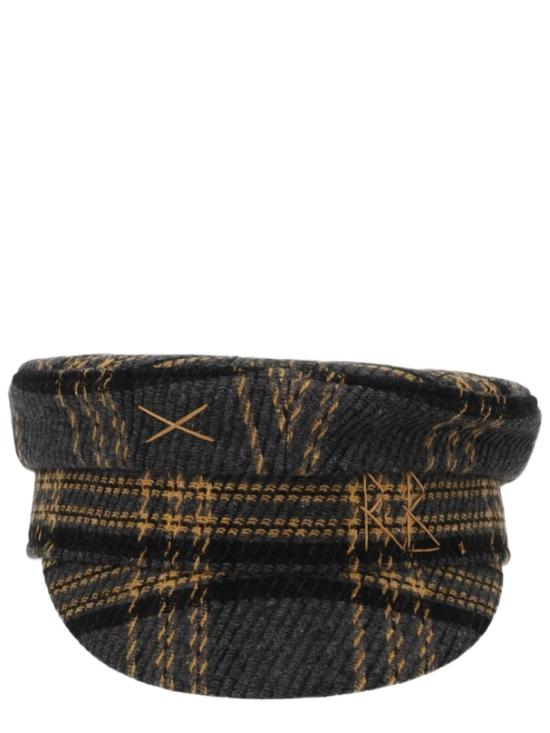26FW 루슬란바진스키 베레모 KPC030004FW26 CPPLDGREY YELLOW Black