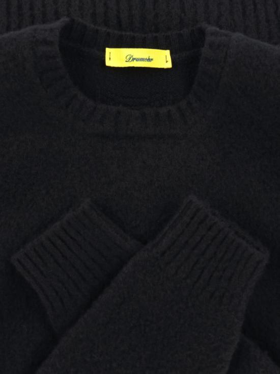 26FW 드루모어 니트웨어 D8W103GLO690 Black - DRUMOHR