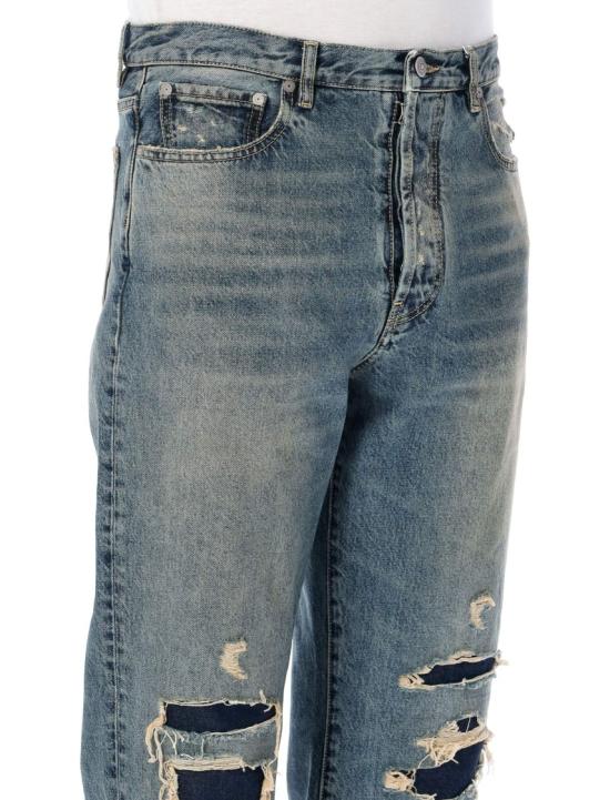 26FW 마르지엘라 디스트레스드 데님 진 디스트레스드 데님 진 S67LA0053M30066965 Blue - MAISON MARGIELA