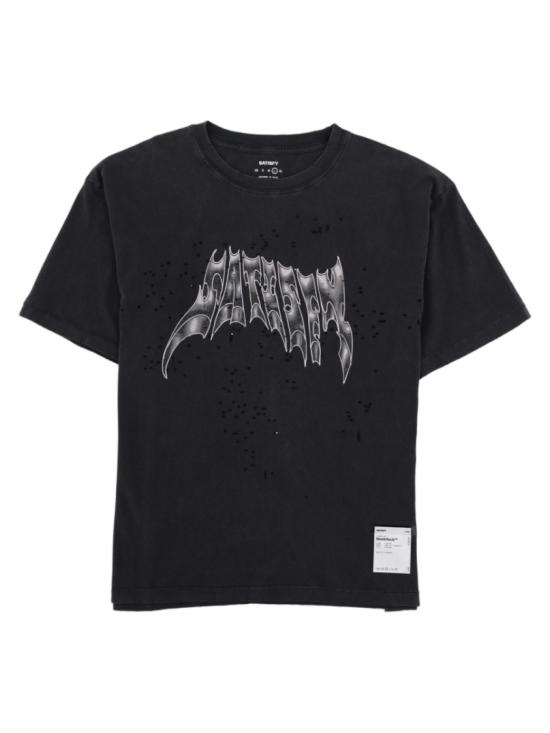 26FW 새티스파이 모스테크 티셔츠 11006 00A38 00A38 Black