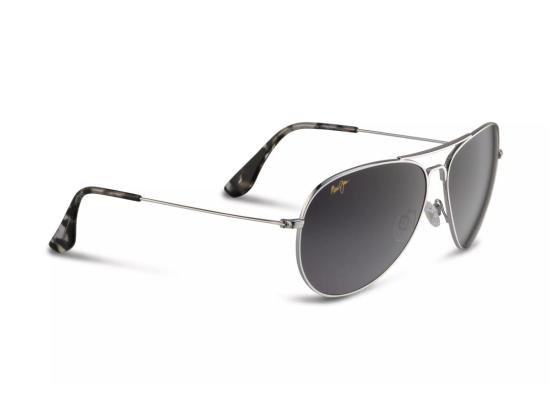 26SS 마우이짐 선글라스 실버 Mj0264s 메탈 에비에이터 - MAUI JIM