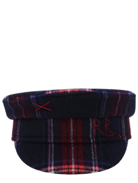 26FW 루슬란바진스키 베레모 KPC078034FW26 PWPLDBLUE RED Black