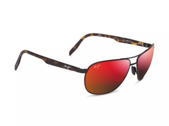 26SS 마우이짐 선글라스 호피무늬 Mj0728s 에비에이터 - MAUI JIM