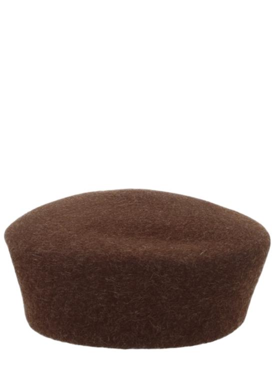 26FW 루슬란바진스키 베레모 MMM09 FW26 WFBROWN Black - RUSLAN BAGINSKIY