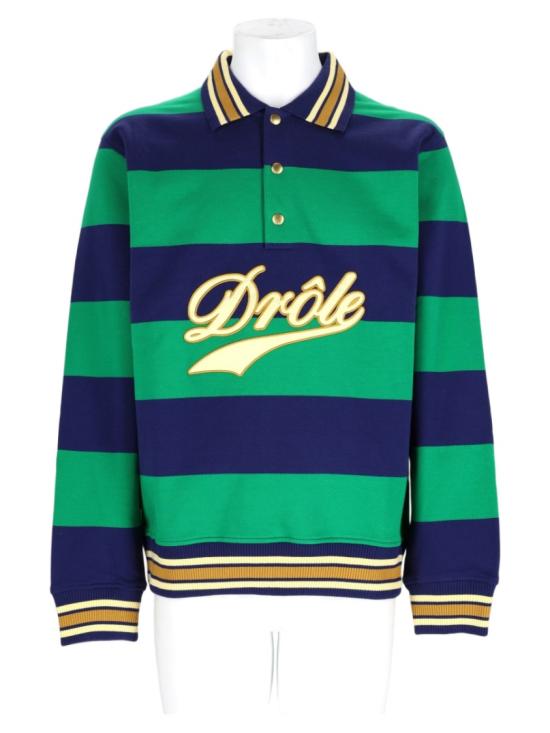 26FW 드롤드무슈 폴로 티셔츠 PL183 CO324GREEN Blue