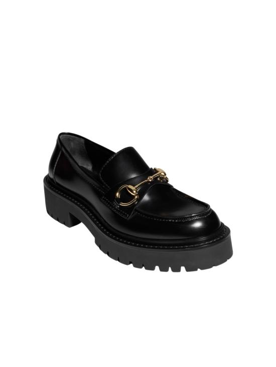 26FW 구찌 홀스빗 러그 솔 로퍼 A0067V AAGKV Black - GUCCI