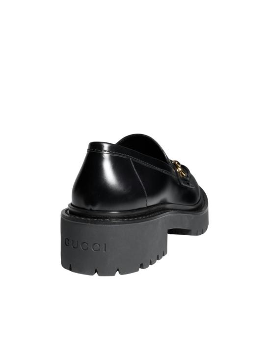 26FW 구찌 홀스빗 러그 솔 로퍼 A0067V AAGKV Black - GUCCI
