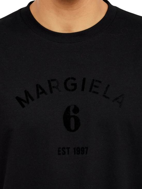 26FW MM6 메종마르지엘라 반팔 티셔츠 SH2GC0048M20048900 Black - MM6 MAISON MARGIELA