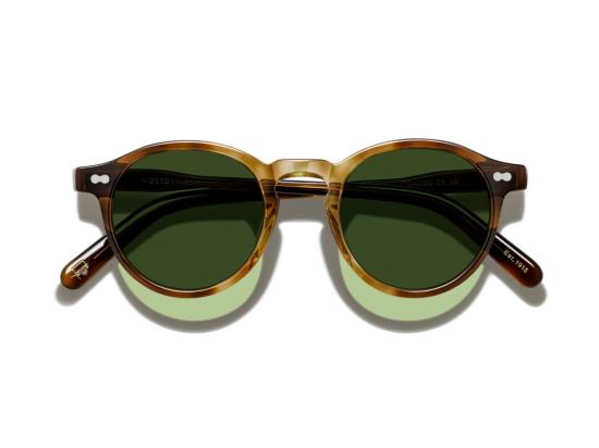 25FW 모스콧 선글라스 호피무늬 Or-Mil-S 원형 아세테이트 - MOSCOT