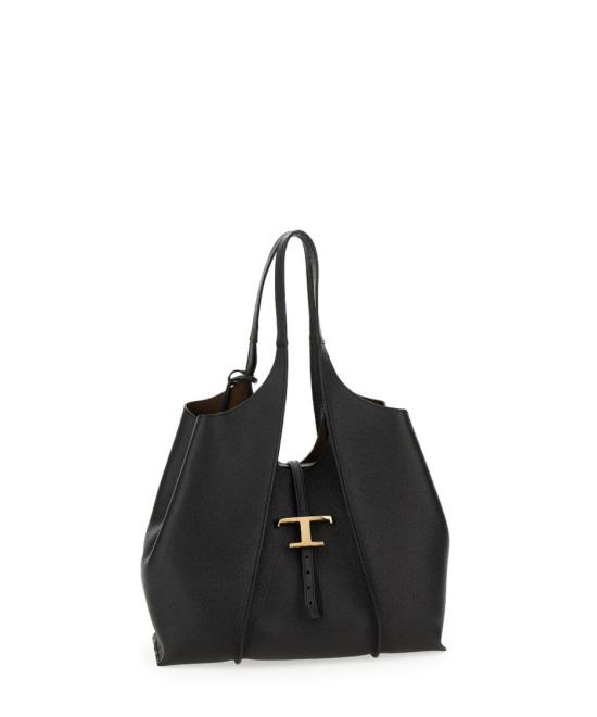 26FW 토즈 T 타임리스 스몰 쇼핑백 XBWTSBA0200Q8EB999 Black - TODS