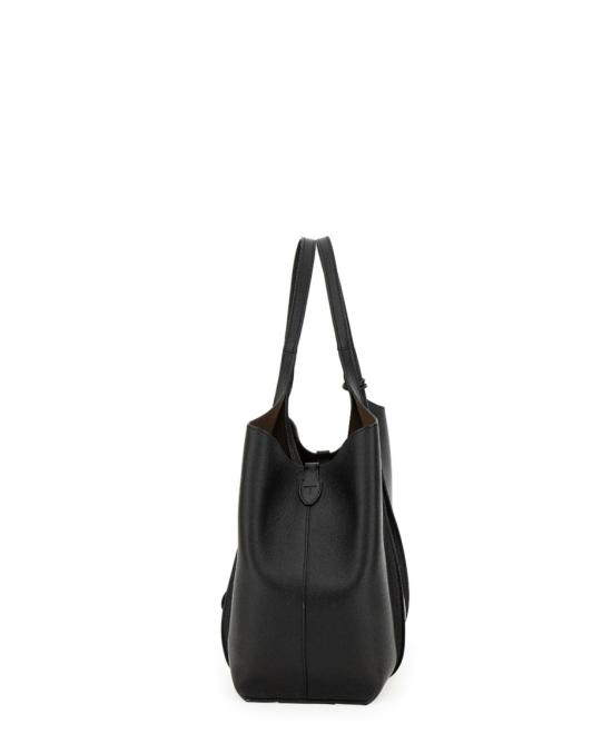 26FW 토즈 T 타임리스 스몰 쇼핑백 XBWTSBA0200Q8EB999 Black - TODS