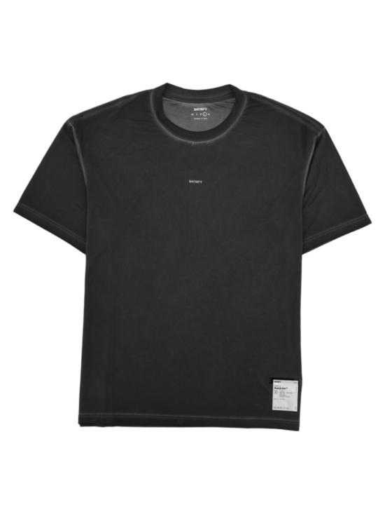 26FW 새티스파이 아우라라이트 티셔츠 11000 00D01 00D01 Black