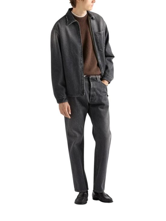 26FW 프라다 데님 GEP358 6288 Black - PRADA