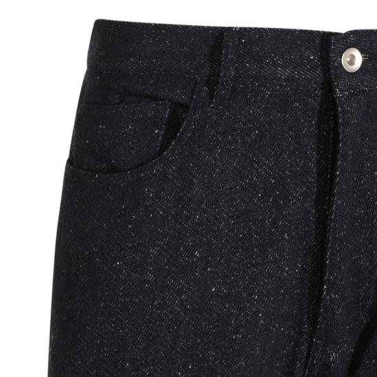 26FW 오라리 팬츠 A26AP01SDDARK NAVY Black - AURALEE