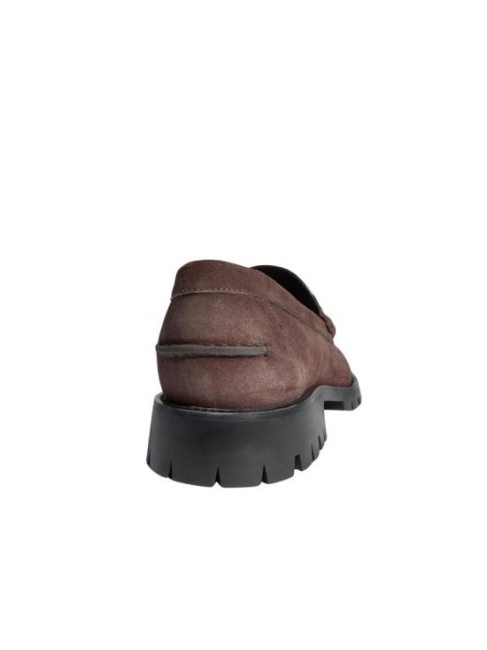 26FW 구찌 실크 홀스빗 스웨이드 로퍼 A006EG AAG9T Black - GUCCI